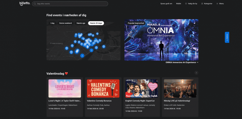 Billetto Geo Heatmap
