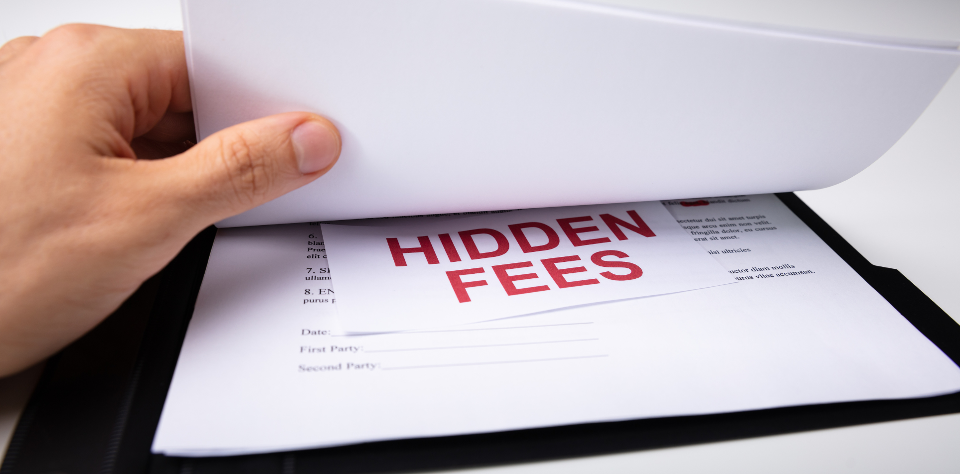 Hidden fees in paper