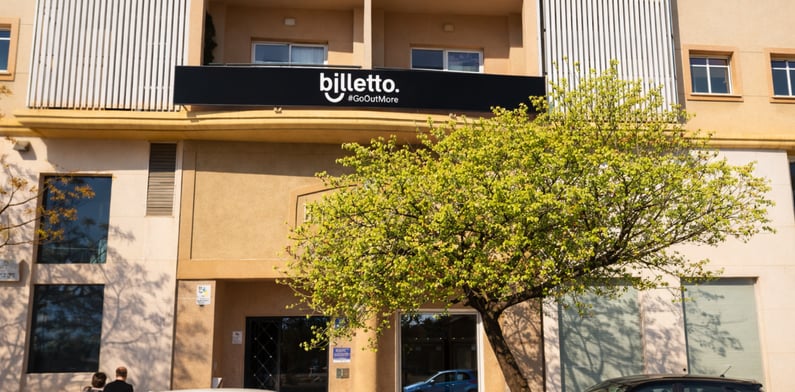 Billetto's new Spanish office