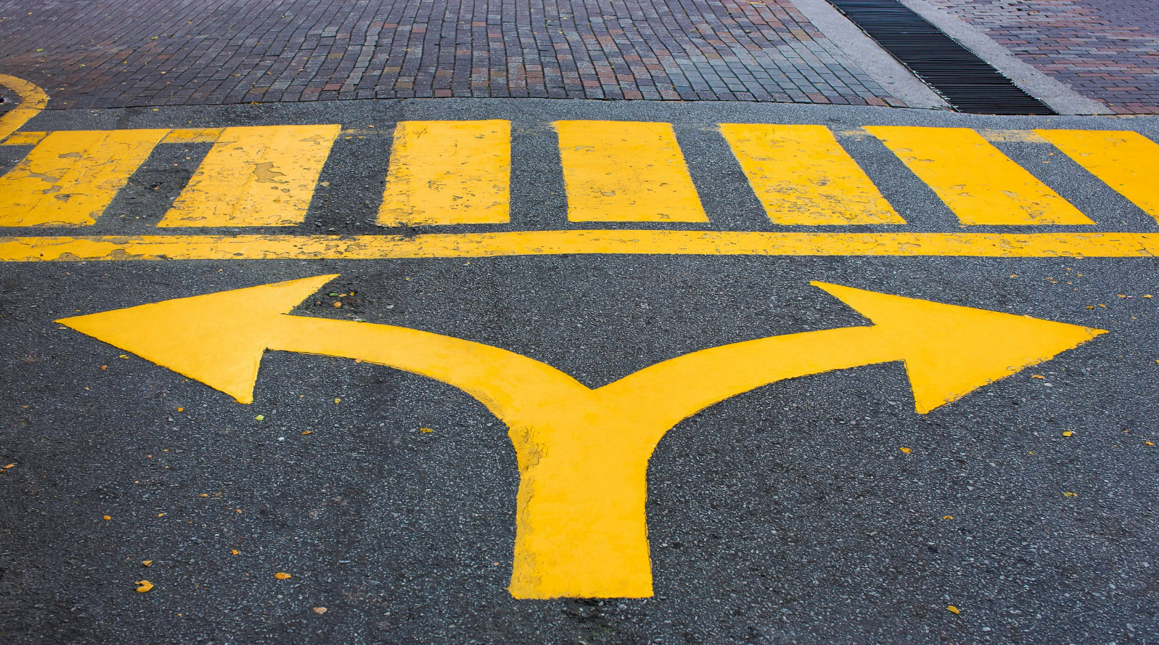 Turn right or left on the road