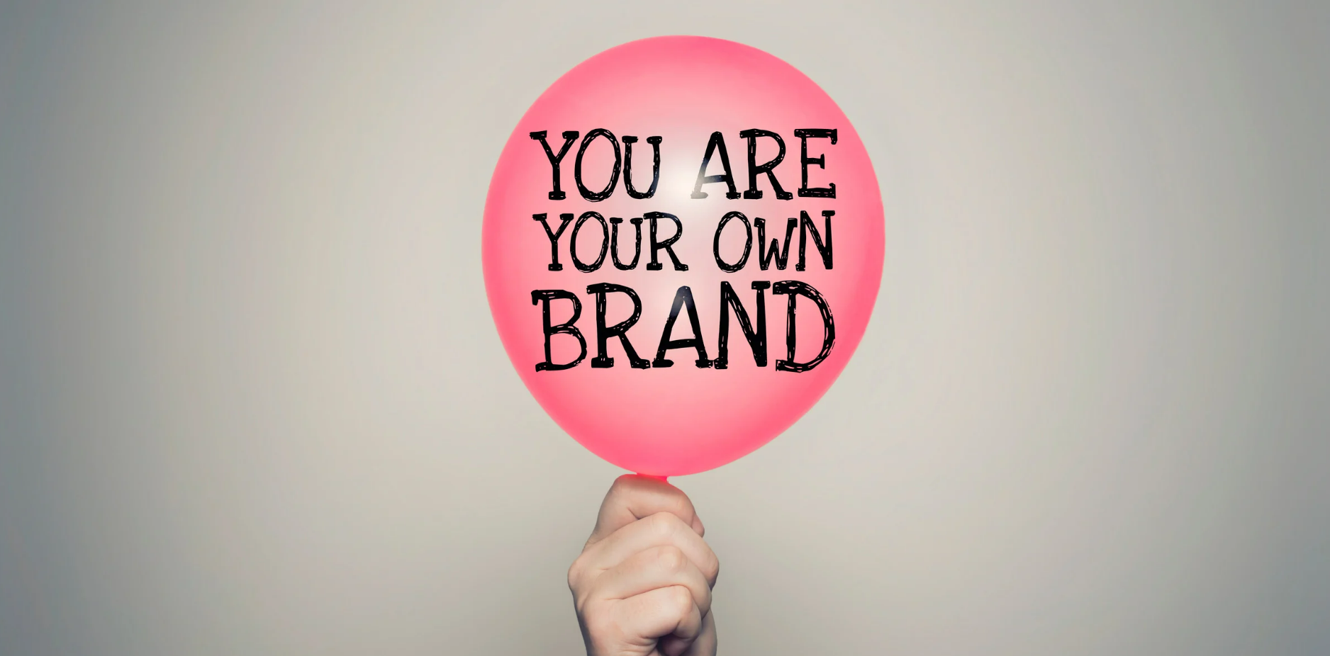 Balloon with text