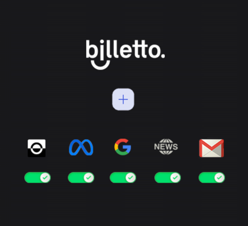 Billetto-skinner med vippestænger